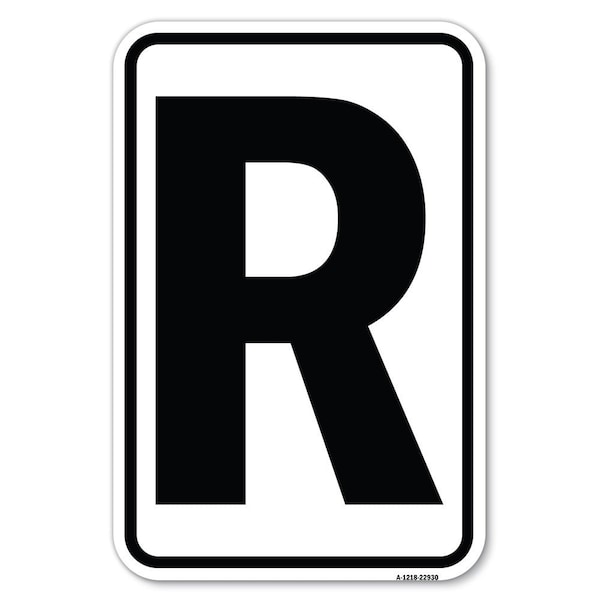 Safety Sign, 12 in Height, Aluminum, 18 in Length, 22930